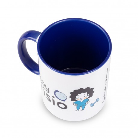 Blue Ceramic Mug - Soy Fisio...