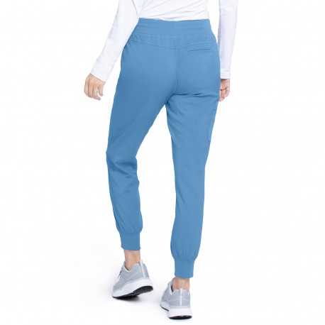 Pantalón liso mujer 5 bolsillos -...