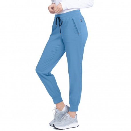 Pantalón liso mujer 5 bolsillos -...