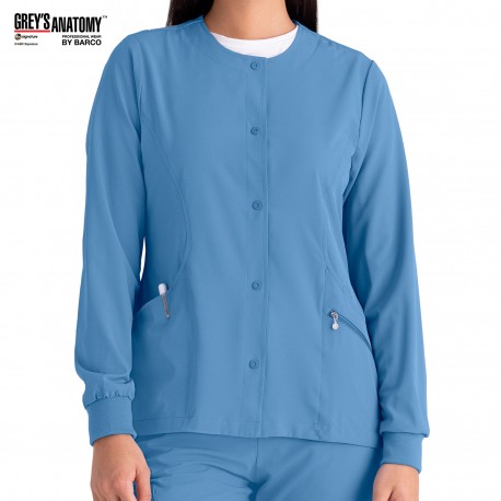 Chaqueta botones mujer azul cielo Grey's Anatomy