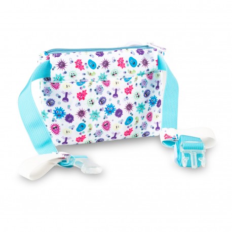 Nursing Organizer Waist Bag - Virus