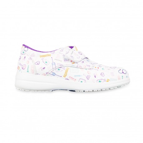 Vegan leather Printed Shoes - Care...