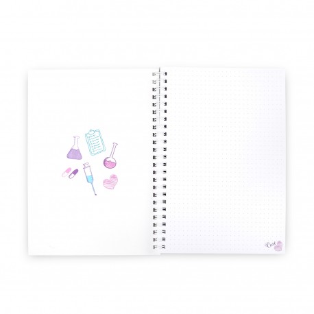 cuaderno a5 enfermera