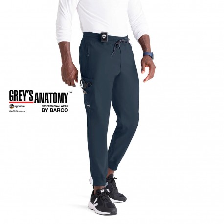 Pantalon hombre gris antracita Grey's Anatomy