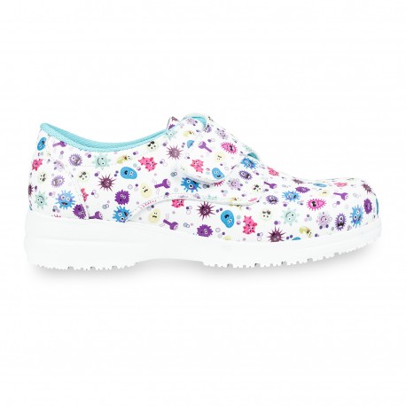 Vegan Leather Clogs - Velcro - Virus...