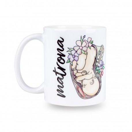 Baby printing mug - Midwife...
