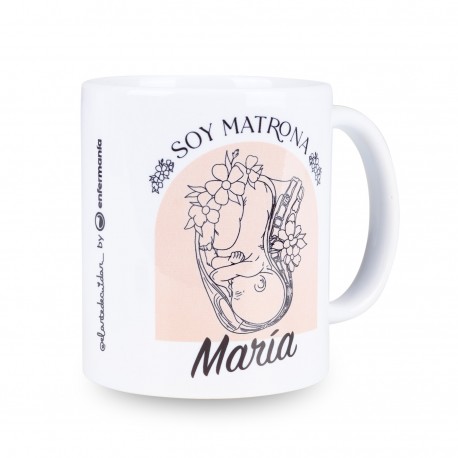 taza matrona con tu nombre