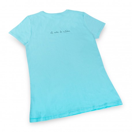 Camiseta Eco mujer Aqua - tirita...