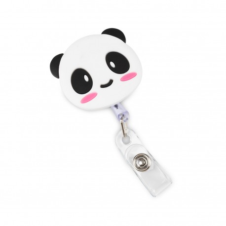 Panda retractable ID badge holder