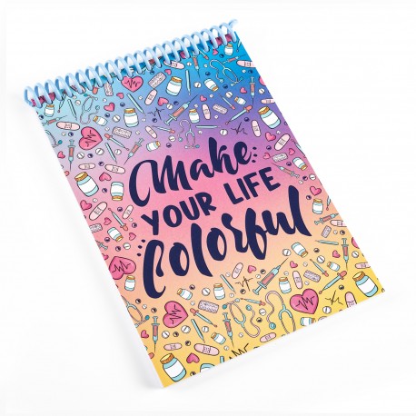 A6 Notebook - Make your life Colorful