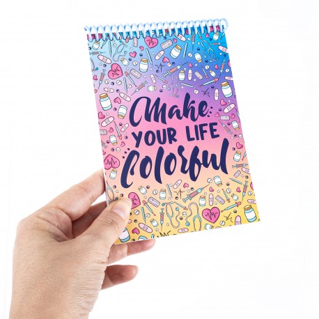 A6 Notebook - Make your life Colorful