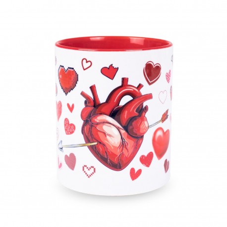 taza corazón