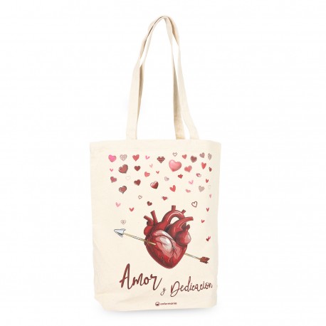 Self-love printed nursing tote bag -...