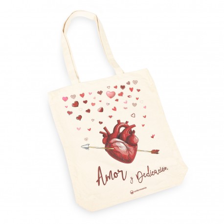 Self-love printed nursing tote bag -...