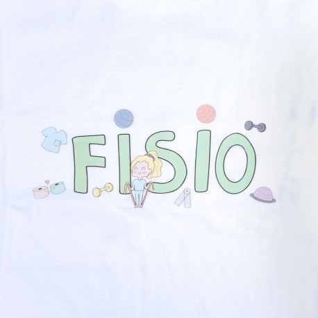 camiseta fisio mujer