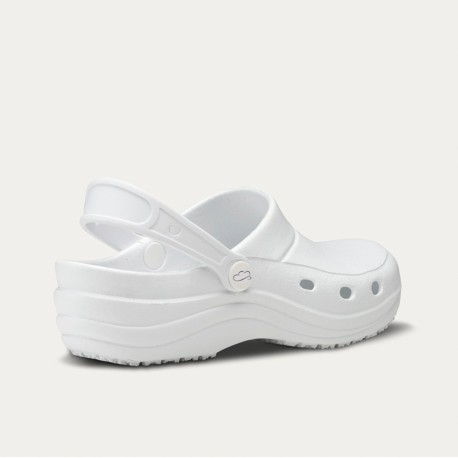 EVA Nursing Clogs - White