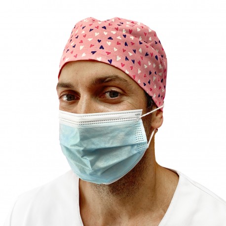 Short Hair Surgical Cap with buttons...