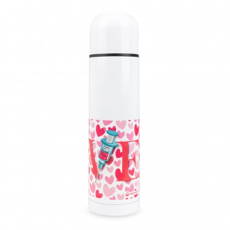 Termo agua sublimado San Valentin