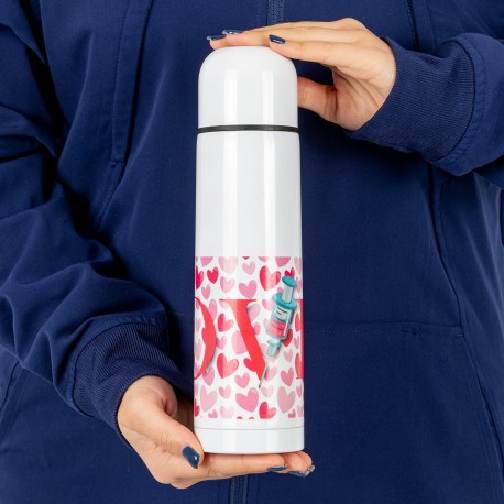 Stainless Steel Thermos - Hearts |...