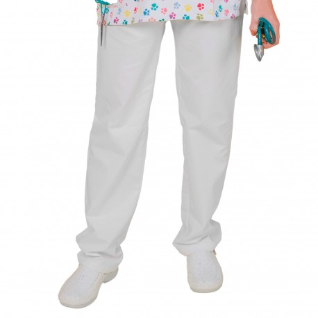 Microfiber Trousers - White