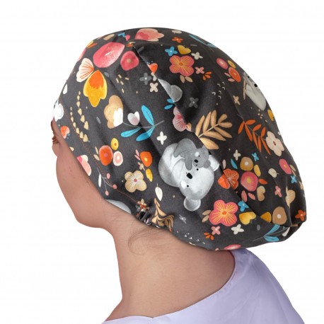 gorro pelo largo para cirugía