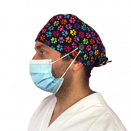 gorro pelo corto sanitario