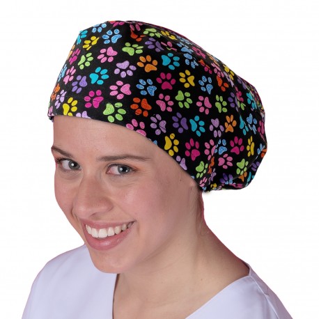 Long hair surgical cap -...