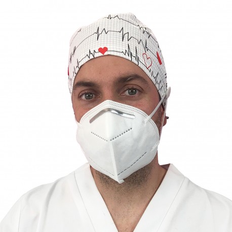 Short Hair Surgical Cap with buttons...