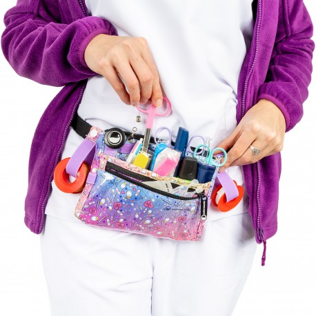 riñonera para enfermería estampada