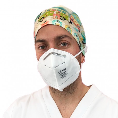 Short Hair Surgical Cap with buttons...