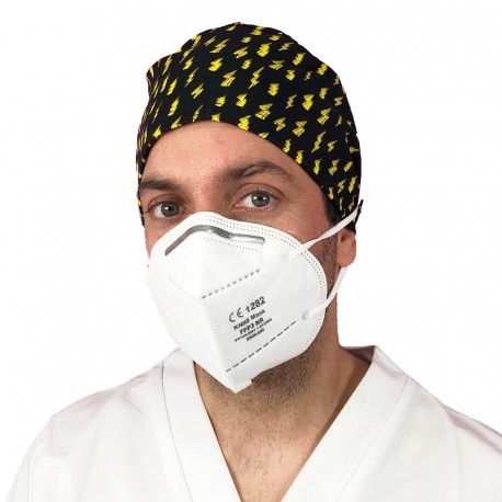 Gorro Pelo Corto con botones - Rayos
