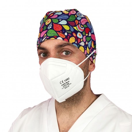 Short Hair Surgical Cap with buttons...