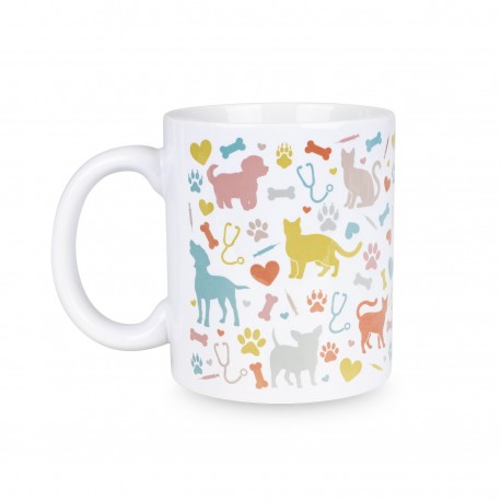 White Ceramic Mug -...
