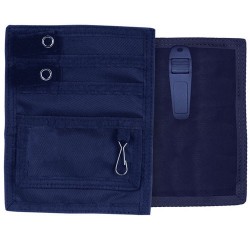 Organizador de bolsillo con clip - Azul marino
