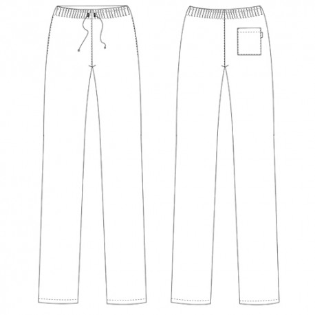 PANTALON MICROFIBRA - BLANCO - Patrón