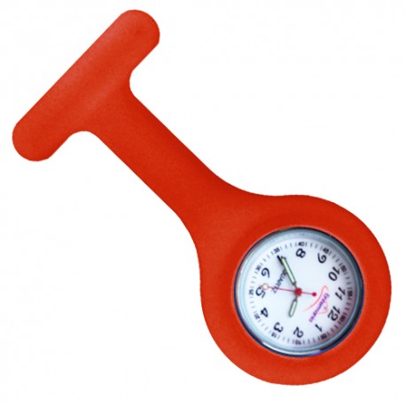 Nurses silicone Watch - Red