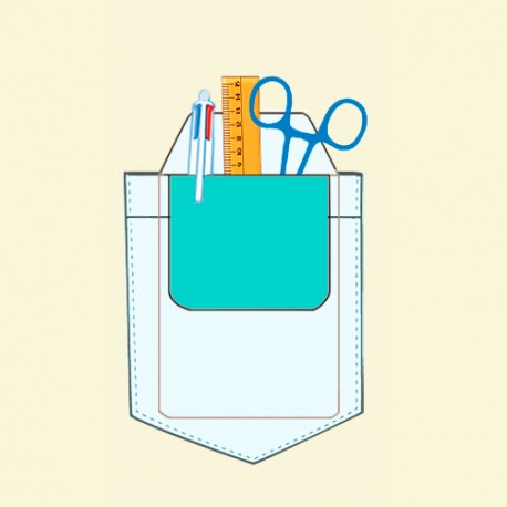 Plastic Pocket Protector - Various...