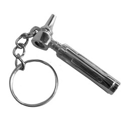 Metal Otoscope Keychain
