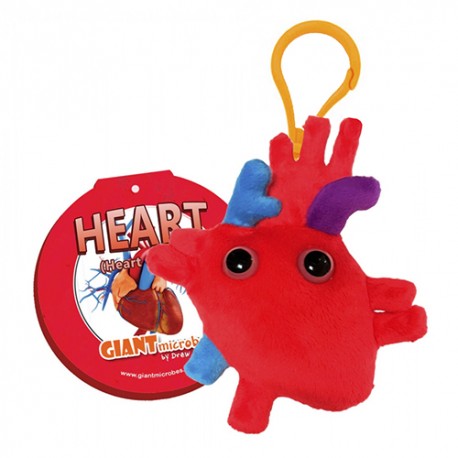 Keychain Giantmicrobe - Heart