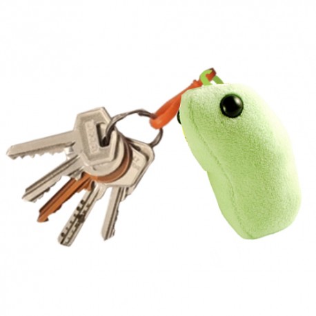 GIANTmicrobe Keychain - Influenza (Flu)