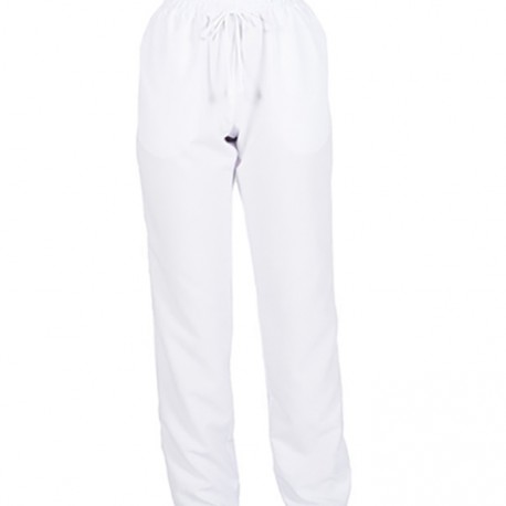 Microfiber Trousers - White