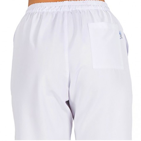 Microfiber Trousers - White