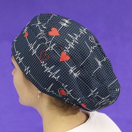 Long Hair Surgical Cap - Flutter
