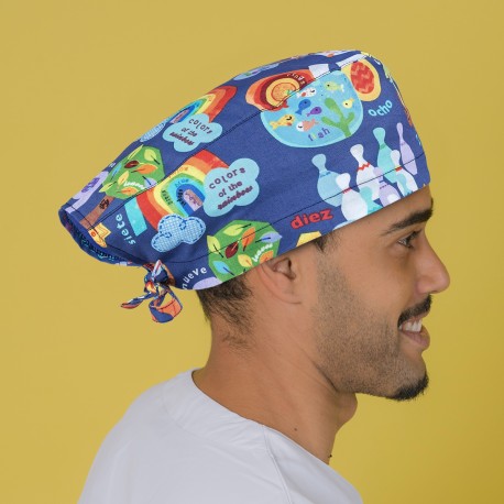 Gorro casquete - Números y colores