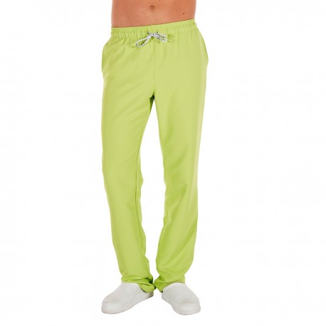 Microfiber Trousers - Lime