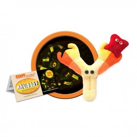 Microbe Giant Stuffed toy- Antibody