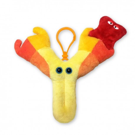 GIANTmicrobe Keychain - Antibody