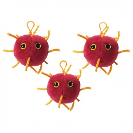 GIANTmicrobe Keychain - COVID-19
