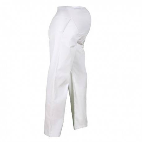Pantalón uniforme Premamá - Blanco