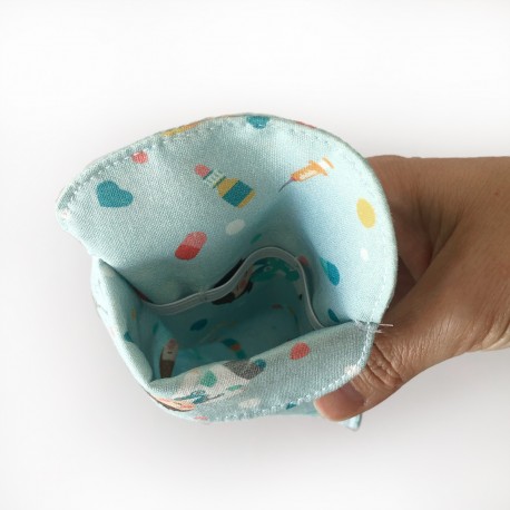 Handmade Printed Pocket Protector -...